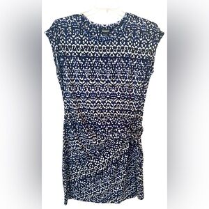 Nicole Miller Faux Wrap Dress Size Medium